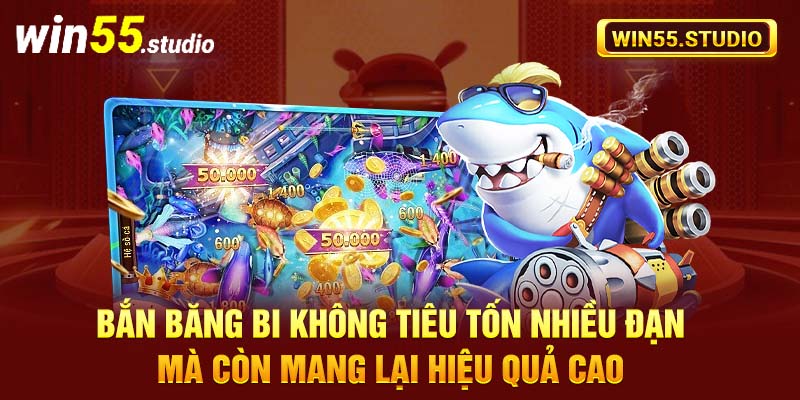 Bắn băng bi không tiêu tốn nhiều đạn mà còn mang lại hiệu quả cao